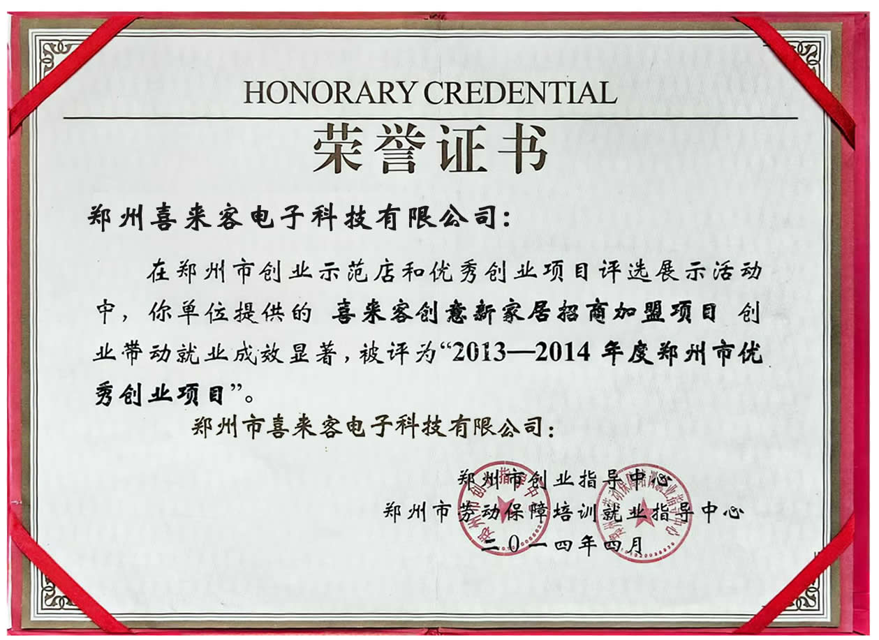 2013年優秀創業項目